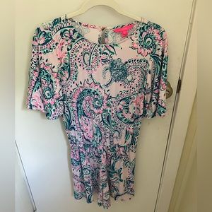 Lilly Pulitzer Britton Romper Size Small
